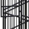 Outdoor Dog Kennel with Roof Steel 19.8 ftï¿½ï¿½