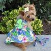 Blue Lagoon Hawaiian Hibiscus Dress