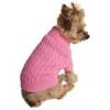 Dog Cable Knit 100% Cotton Sweater