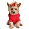 Dog Cable Knit 100% Cotton Sweater