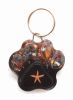 Calming Dog Charms EMF 5G Protection Paw Print over 25 pounds Chakra Crystals