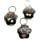 Calming Dog Charms EMF 5G Protection Paw Print over 25 pounds Chakra Crystals