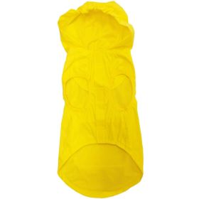 Packable Raincoat (Color: Yellow, size: 2X-Large)