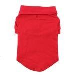 Polos Solid (Color: Flame Scarlet Red, size: 2X-Large)