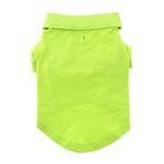 Polos Solid (Color: Green Flash, size: 3X-Large)